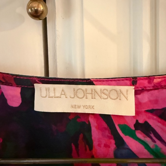 Ulla Johnson Short Red and Pink Floral Dress - Picture 2 of 3